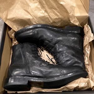 Mens FRYE Murray Lace Up Leather Boot 9.5